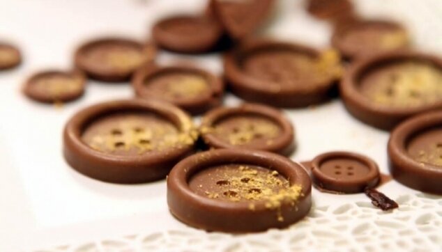 כפתורים שוקולדיים מתוקים