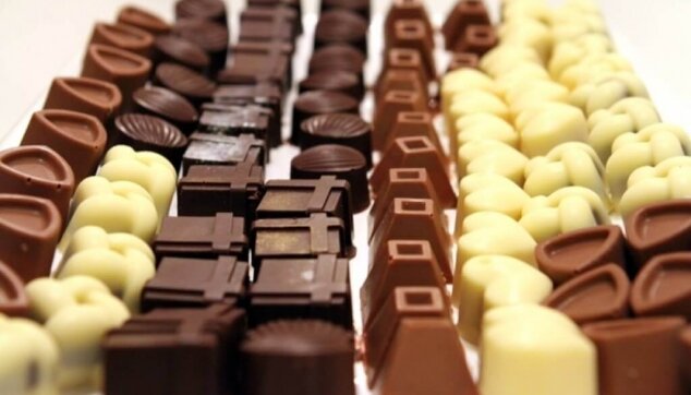 מגוון שוקולדים