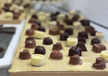 מגש פינוקי שוקולד בצורות שונות